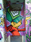 Graffiti Street Art photo Murals A4 488 (839) A4 Photo Print