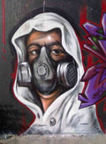 Graffiti Street Art photo Murals A4 493 (782) A4 Photo Print