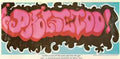 Graffiti Street Art piece 1973(1) A4 Photo Print