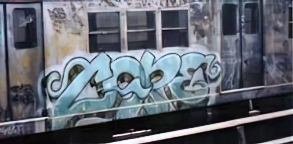 Graffiti Street Art piece 1984 A4 Photo Print