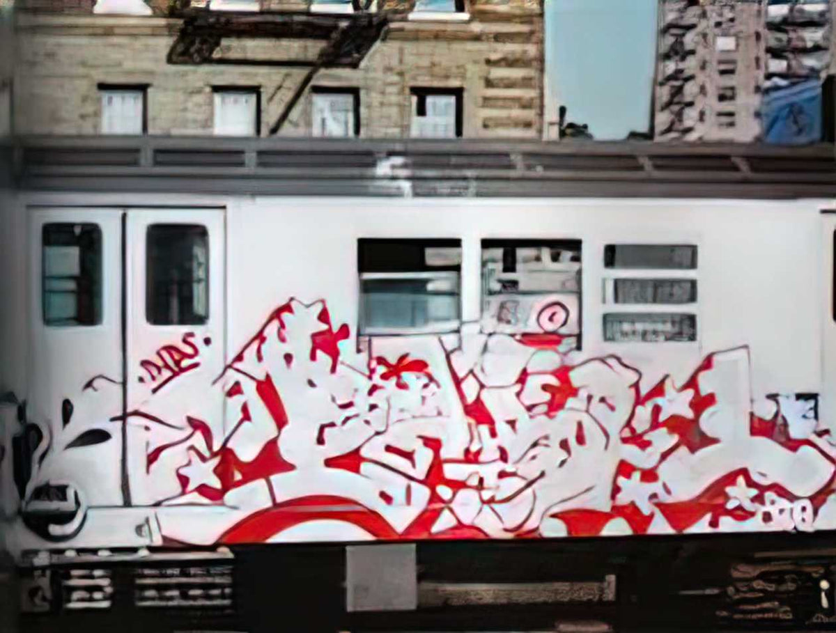 Graffiti Street Art piece 1(6) A4 Photo Print