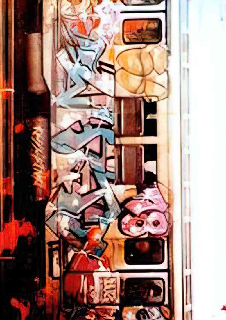 Graffiti Street Art piece 4 SHARP A4 Photo Print