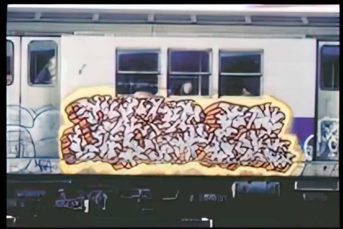 Graffiti Street Art piece 6 A4 Photo Print