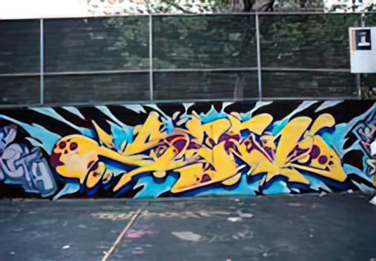 Graffiti Street Art piece(2) A4 Photo Print