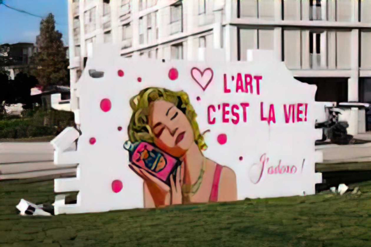 Graffiti Street Art place oc ane le havre 2012 1 A4 Photo Print