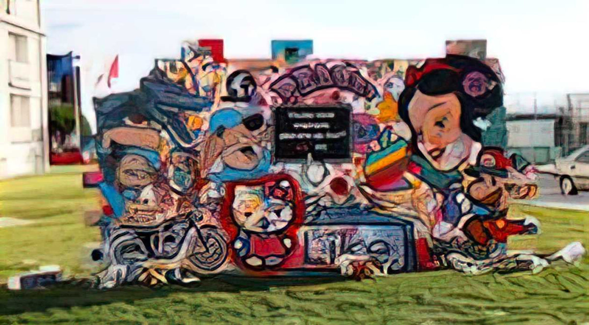 Graffiti Street Art place oc ane le havre 2012 A4 Photo Print