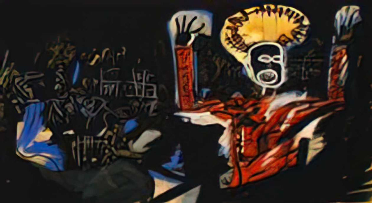 Graffiti Street Art profit i A4 Photo Print