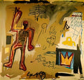 Graffiti Street Art red man A4 Photo Print