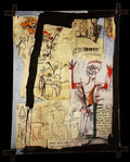 Graffiti Street Art santo versus second avenue A4 Photo Print