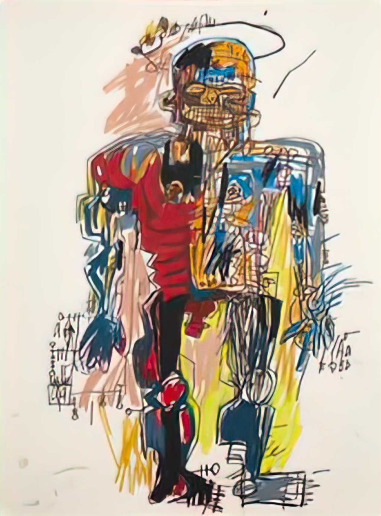 Graffiti Street Art self portrait 1982 A4 Photo Print