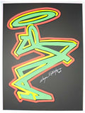 Graffiti Street Art smoker print A4 Photo Print