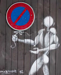 Graffiti Street Art stop 2012 A4 Photo Print