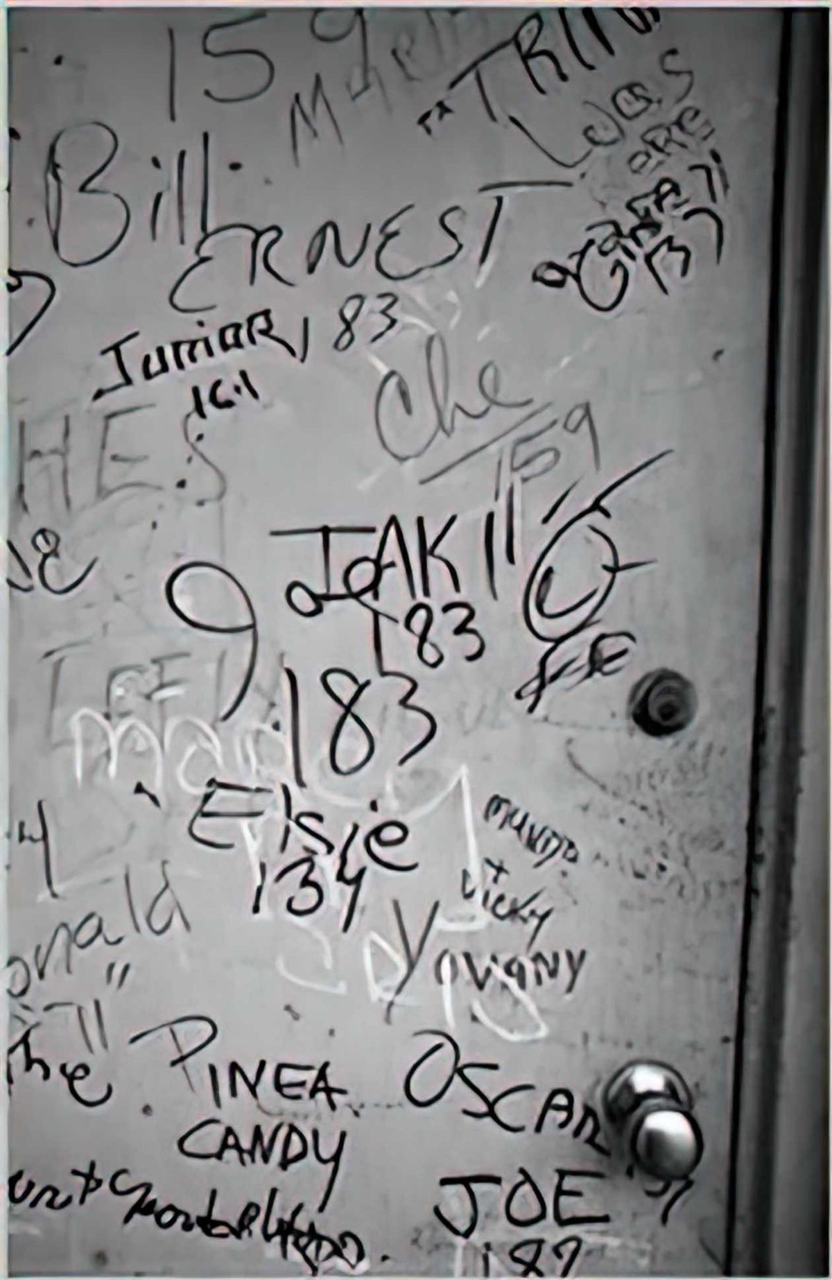 Graffiti Street Art tag 1971 A4 Photo Print