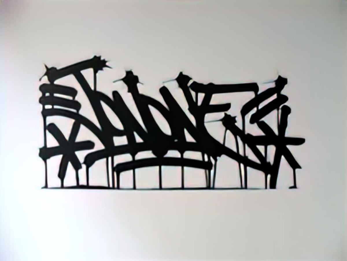 Graffiti Street Art tag(2) A4 Photo Print