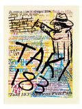 Graffiti Street Art taki 183 spawns pen pals A4 Photo Print