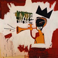 Graffiti Street Art trumpet A4 Photo Print
