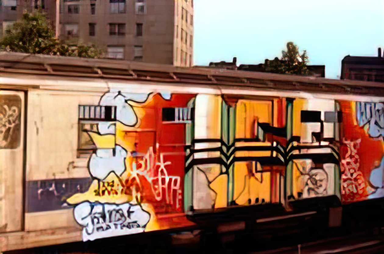 Graffiti Street Art untitled 1979 A4 Photo Print