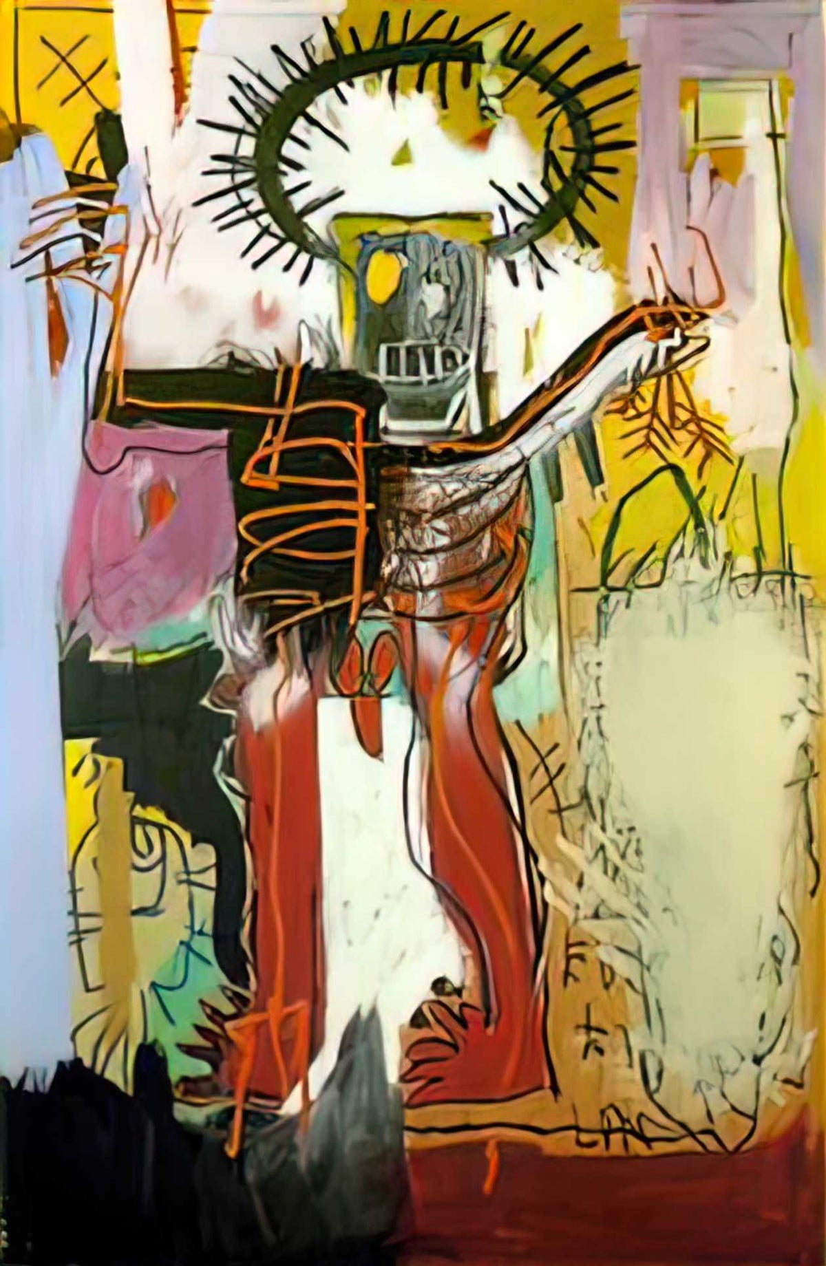 Graffiti Street Art untitled A4 Photo Print