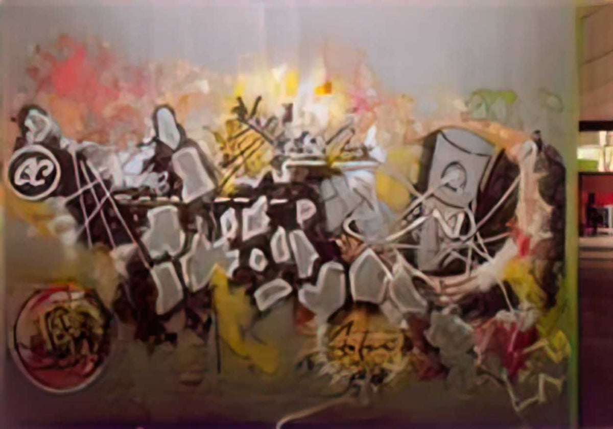 Graffiti Street Art wall 1982 A4 Photo Print