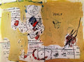 Graffiti Street Art wolf sausage A4 Photo Print