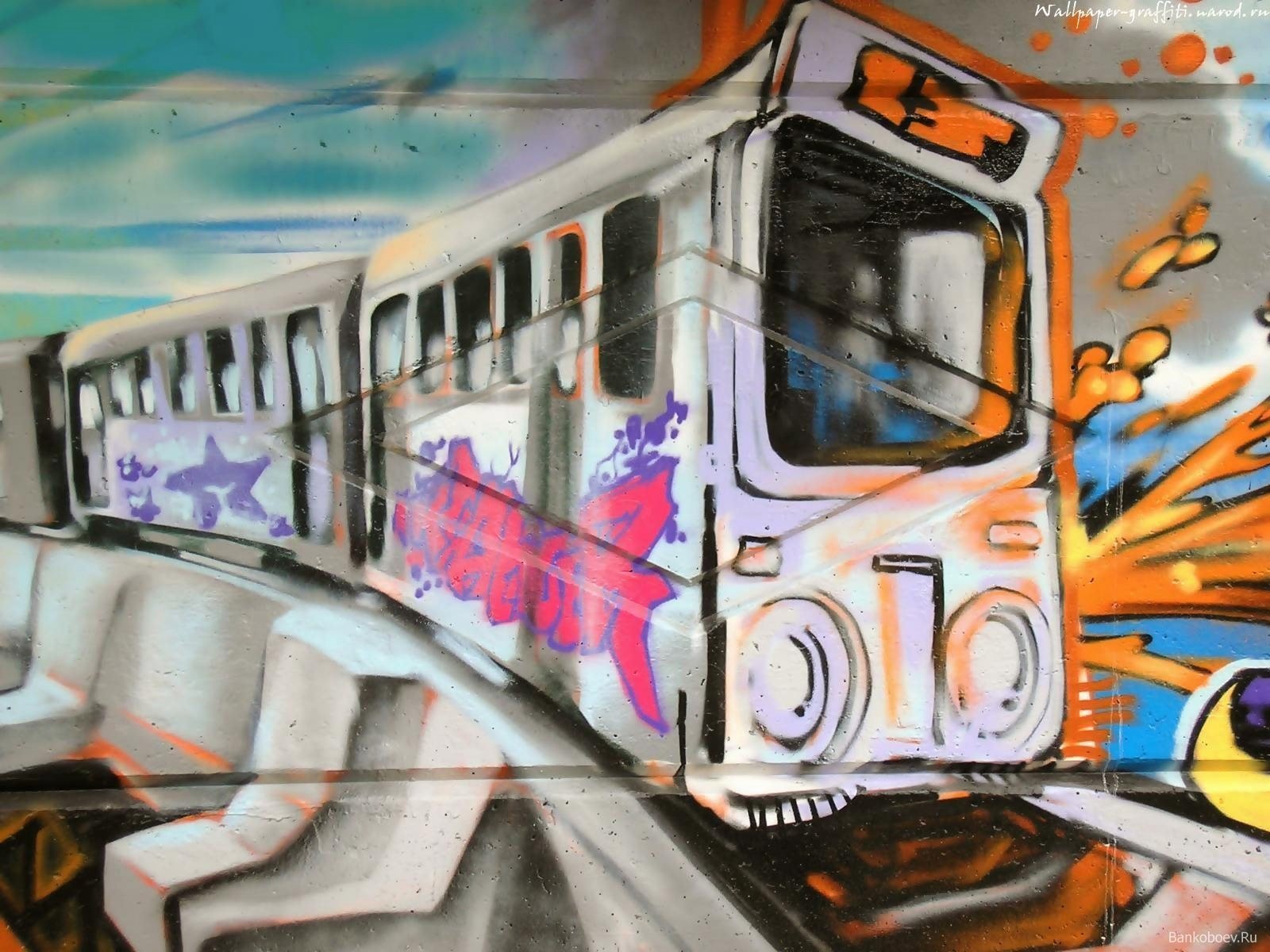 GraffitiUrban Street Art Tags Wall Spray 14 A4 Photo Print