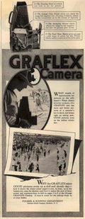 Graflex Camera Beach Vintage Retro Advert Ads A4 Photo Print