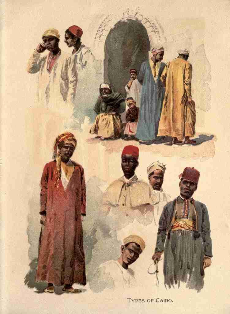 Graham Charles 1852 1911 Street in Cairo 1893 Types of Cairo A4 Photo Print