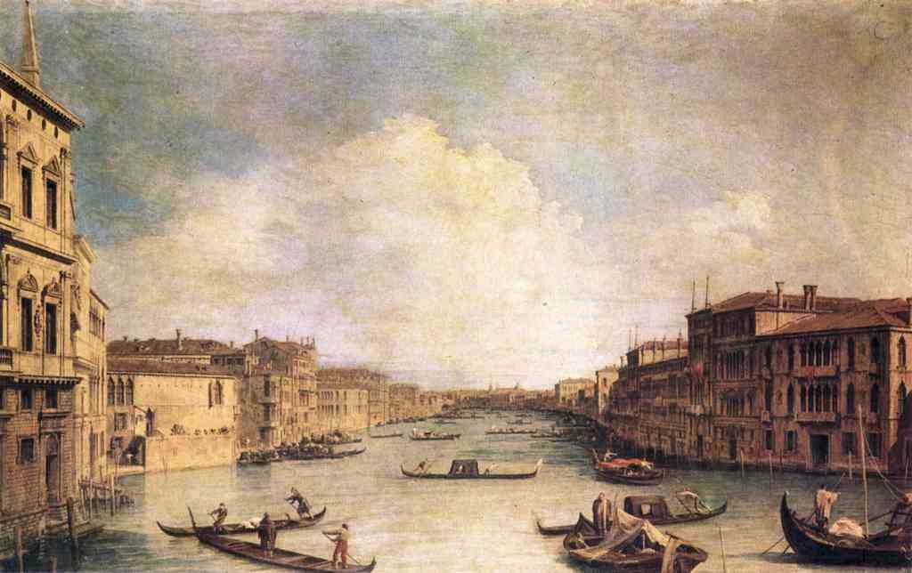 Grand Canal 1 Canaletto A4 Photo Print