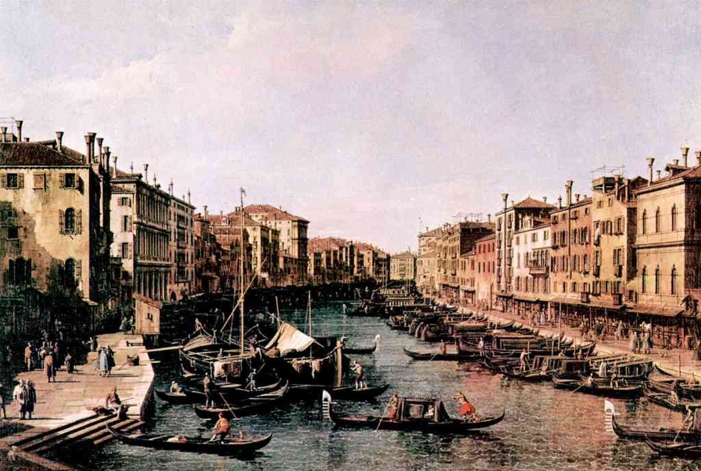 Grand Canal 2 Canaletto A4 Photo Print