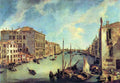 Grand Canal At San Vio Canaletto A4 Photo Print