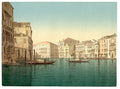 Grand Canal Venice Vintage A4 Photo Print