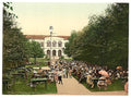 Grand Hotel and Kurgarten Norderney Vintage A4 Photo Print