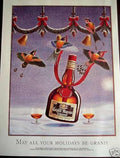 Grand Marnier Holiday Vintage Retro Advert Ads A4 Photo Print