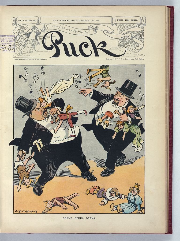 Grand opera opens PUCK A4 Photo Print