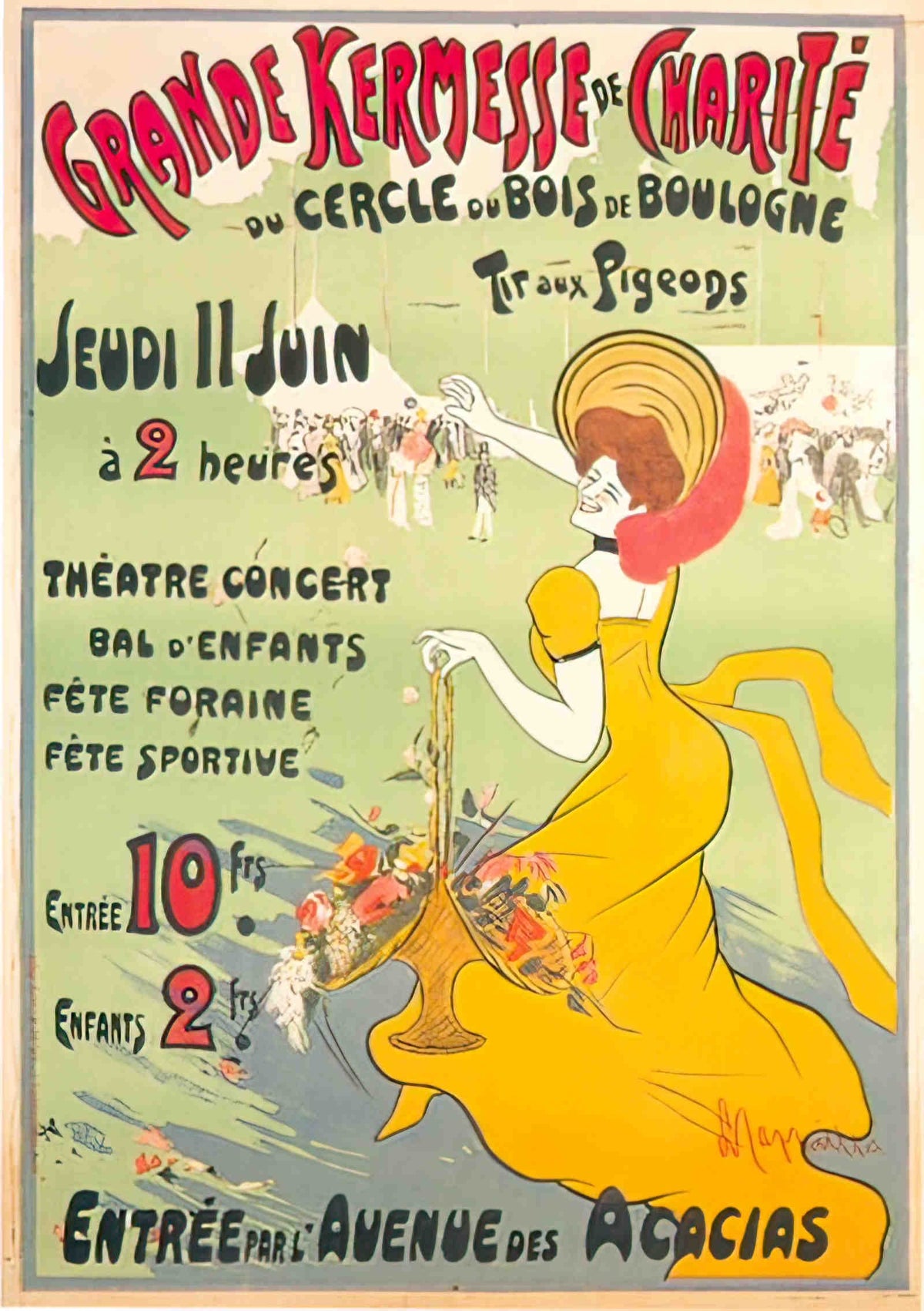 GrandKermesse44 Advert A4 Photo Print