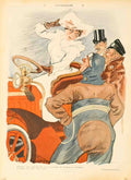 GrandjouanRireCar2 Advert A4 Photo Print