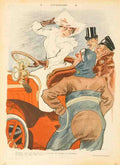 GrandjouanRireCar2 Vintage Advert A4 Photo Print