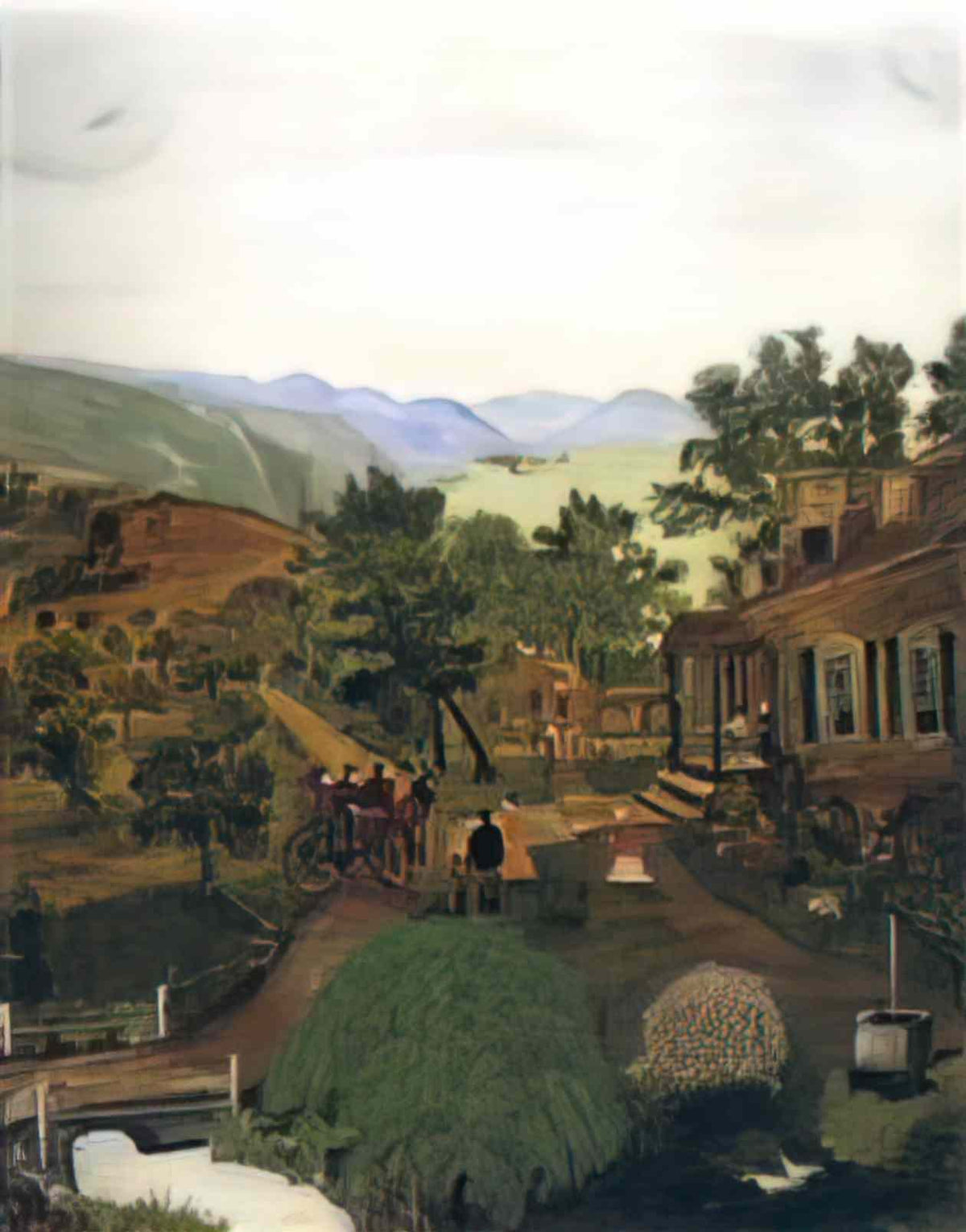 Grandma Moses shenandoah valley 1938 Art A4 Photo Print