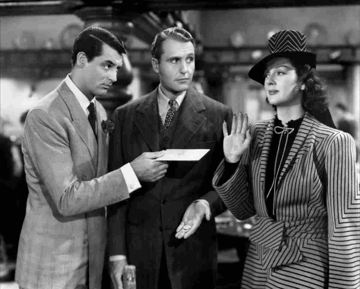 Grant Cary His Girl Friday 5 film star poster A4 Photo Print