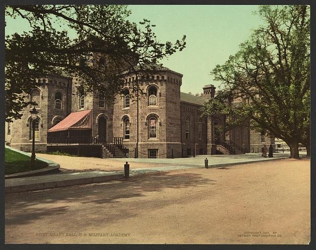 Grant Hall US Military Academy Vintage A4 Photo Print