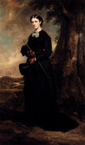 Grant Sir Francis Portrait Of A Lady Art A4 Photo Print
