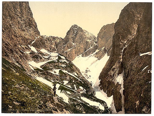 Grasleitenhutte Tyrol Vintage A4 Photo Print