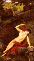 Grass Adolf Joseph Narcissus Art A4 Photo Print