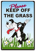 Grass Dog Daisies Vintage Retro Advert Ads A4 Photo Print