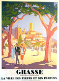 Grasse Advert A4 Photo Print
