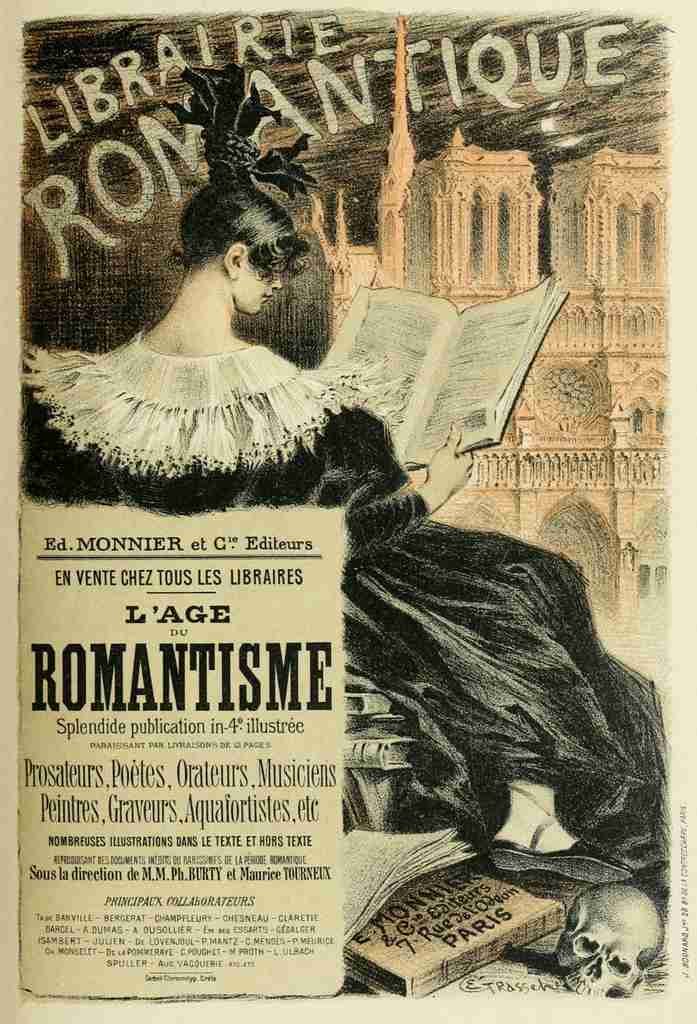 Grasset Eugène 1845 1917 Les Affiches Illustrees 1886 1895 1896 LAge du Romantisme Vintage A4 Photo Print