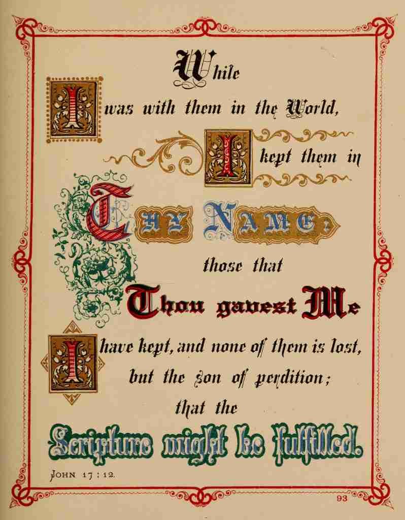 Gray John A One with Christ in Glory John 17 1871 16 A4 Photo Print