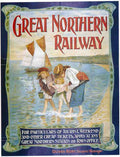 Great Northern Railway 3 Advert A4 Photo Print
