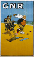 Great Northern Railway Beach Advert A4 Photo Print