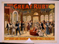 Great Ruby Theft Vintage Retro Advert Poster A4 Photo Print